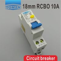 TOB3L-32F 18MM RCBO 10A 1P N 6KA Residual current Circuit breaker with over current and Leakage protection