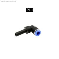 ⊙✔✟ 1PC Pneumatic Connector Fittings Plug Push in Elbow PLJ 4/6/8/10/12mm Tube