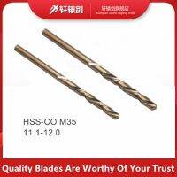 1PC Twist Drill Bit11.1 11.2 11.3 11.4 11.5 11.6 11.7 11.8 11.9 12 mm HSS CO M35 Cobalt Steel Straight Shank For Stainless Steel