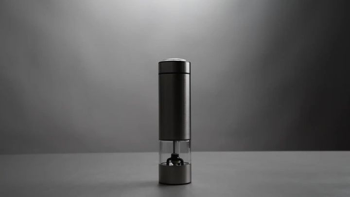 JOQINEER Classic Stainless Steel Electric Salt and Pepper Grinder