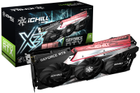 INNO3D GEFORCE RTX 3060 TI ICHILL X3 RED 8GB GDDR6 LHR (สินค้าใหม่รับประกัน3ปี)