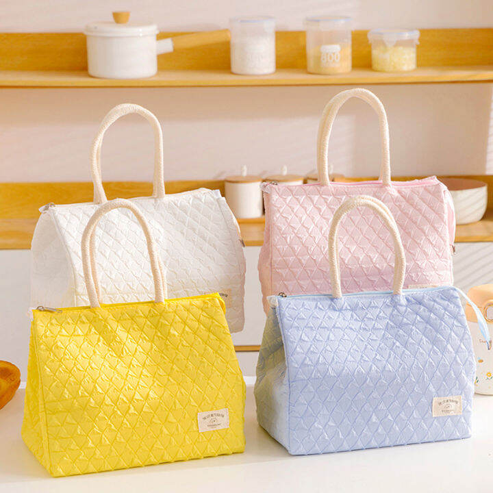 【ZNBY】Bento Bags Handbags Lunch Box Bags Mommy Bags Lunch Pockets