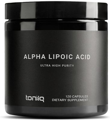 Toniiq 1000mg  ALA - Alpha Lipoic Acid Capsules - 120 Capsules ALA Supplement