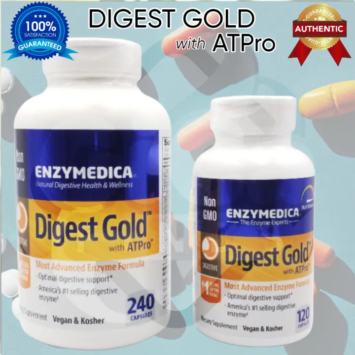 Enzymedica Digest Gold with ATPro 120 Capsules OR 240 Capsules | Lazada PH