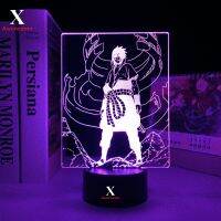 ✉♙▣ Anime Figure Susanoo 3D LED Lamp Touch Sensor Colorful Nightlight For Cool Child Birthday Gift Bedroom Decor Light