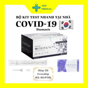 Hộp 25 bộ kit test Covid -19, Humasis Hàn Quốc