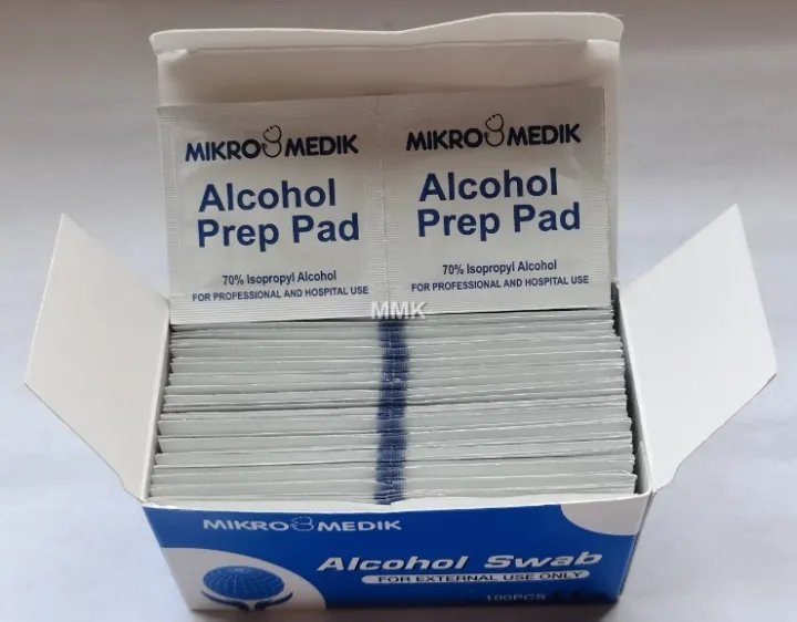 Mikromedik Alcohol Swab 100sbox Lazada 5190