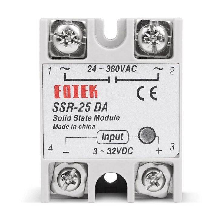 Solid State Relay Dcac 10a 25a 40a 60a 80a 100a 12v 332v Dc To 220v