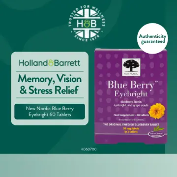 New Nordic Blue Berry Eyebright, Tablets - 60 tablets