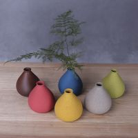 Creative Small Home Color Vase Living Room Crafts Vase Decoration Nordic Home Decoration