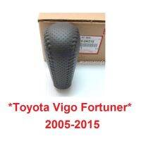 SALE แท้ศูนย์! หัวเกียร์ A/T หนัง สีเทา Toyota Vigo Fortuner 2005 - 2015 โยต้า วีโก้ ฟอร์จูเนอร์ แชมป์ Champ 4WD 4X4 2008 09 ยานยนต์ อุปกรณ์ภายนอกรถยนต์ อื่นๆ