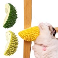 Cat Massage Combs Multifunctional Cat Durian Comb  Durian Rubbing Itching Comb  Corner Decoration Pet Toy Brushes  Combs