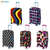 ▽♘ Suitcase Cover Printed Travel Bag Trolley Case Cover