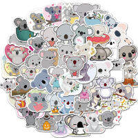 TM 50ชิ้น/เซ็ตใหม่น่ารักการ์ตูน Koala Theme แนวโน้มสติกเกอร์กันน้ำพีวีซีสำหรับแล็ปท็อปถ้วยน้ำหมวกนิรภัยรถจักรยานยนต์รถจักรยานยนต์กีต้าร์สเก็ตบอร์ดตกแต่ง