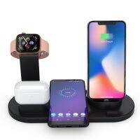 ZZOOI 6 in 1Wireless Charger Dock Station for Samsung S22 Ultra S21 S20 S10 Note  Wireless Chargers for Samsung Galaxy Watch 4