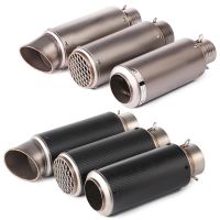 For Mt09 Accessories Motorcycle Muffler Motobike Exhaust Tube 38-51mm For Hold 700 Cb400 Vfr 800 Crf Gts 300 Xmax 300