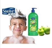 SUAVE KIDS Sữa Tắm, Gội, Xả Silly Apple 3-in-1 Shampoo, Conditioner