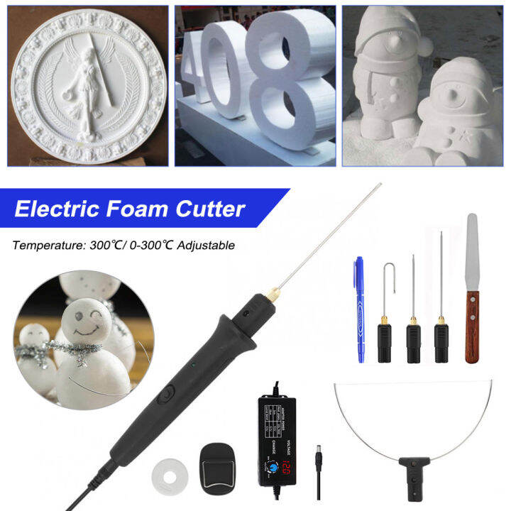 EG【Ready Stock】Foam Cutter Electric 4 In 1 Styrofoam Cutter Set with