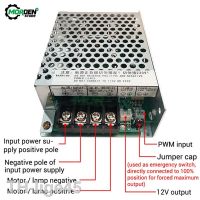 2023✑✲❍ 12V-75V 30A Motor Driver Module Breeding Lamp Controller Stepless Dimming Speed Regulation Supply