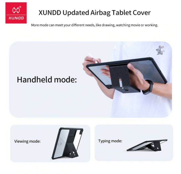 xundd-แท้-เคสกันกระแทกพร้อมขาตั้ง-สำหรับ-ipad-mini6-air4-10-9-ipad10-2-gen7-8-ipad-pro-11-2021-20-pro12-9-2021