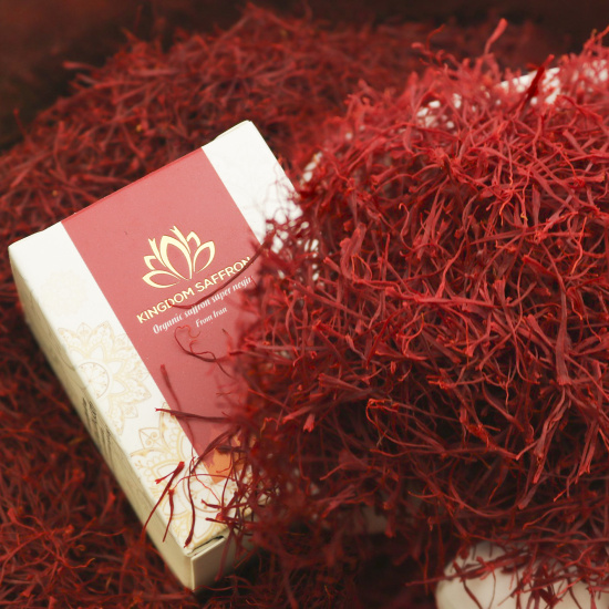 Combo kingdom saffron nhụy hoa nghệ tây và nụ hồng khô iran thượng hạng 1 - ảnh sản phẩm 2
