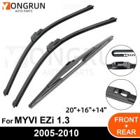 สำหรับกระจกหน้ารถที่ปัดน้ำฝนด้านหลังอุปกรณ์เสริมยางสำหรับ Perodua Myvi Ezi 1.3 20 "16" 14 "2005-2008 2009 2010