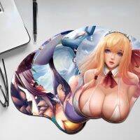 【CW】 Silicone Wristband Mouse Beautiful Girl Pad Bo Series Memory Foam 3D Hand Bowl Holder Thickened Office Comfort
