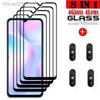 For Xiaomi Redmi 9a Glass Redmi 9a Tempered Glass Full Glue Cover Screen Protector For Xiaomi Redmi 9A Camera Film