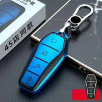 ✹❁✶ TPU Car Key Case Cover For BYD Han Ev Tang Dm Qin PLUS Song Pro MAX Yuan Dolphin E2 With Keychain Auto Accessories Protector