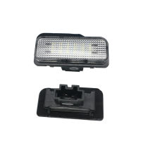 2X กันชนหลัง LED ไฟป้ายทะเบียนโคมไฟสำหรับ Benz E-Class W211 S211 CLS-Class W219 C-Class S203 SLK-Class