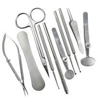 1Set Ophthalmic Meibomian Flap Eyelid Forceps Clip Eye Apparatus Meibomian Gland Granuloma Clamp Eye Surgery Tools Kit