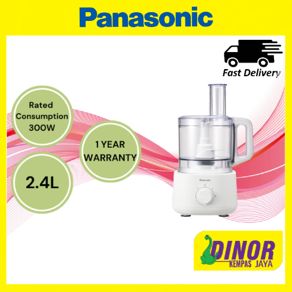 Panasonic Food Processor Mk F310wsk With 5 Accessories For 18 Functions Lazada