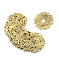 [hot]☌  2pcs Amulets Luck Shui Coins Amulet Money Prosperous Protection Auspicious Chinese Of And