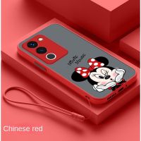 VIVO V29 5G V29E V29 Pro Fashion Minnie Mouse Anti-fall Phone Case Camera Protection Casing Frosted Hard Case