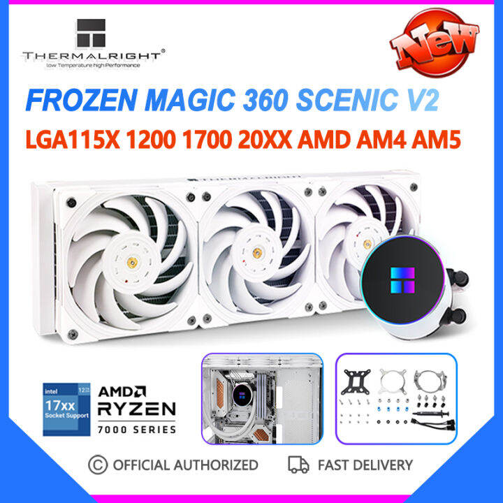 Thermalright Frozen Magic 360/280 SCENIC V2 Water Cooling Radiator TL ...