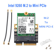 Bộ Chuyển Đổi Wi-Fi 6 PCI-E Mini Intel 9260 Thẻ Wifi Không Dây Bluetooth