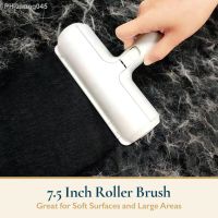 Pet Hair Roller Reusable Plastic Fur Roller Self-Cleaning Cotton Wool Removal Comb Epilator Fleece Cleaning Brush Pet Dog Cat