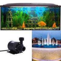 AnzSelection กล้องวงจรปิด 12V Mini Submersible เครื่องสูบน้ำ DC12V 800L/H Ultra-quiet Brushless Motor Water เครื่องสูบน้ำ Fountain Fish Tank Speci