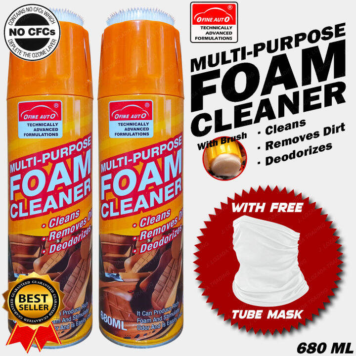 BUY 1 TAKE 1 MULTI PURPOSE FOAM CLEANER DEODORIZER 680ML WITH BRUSH
