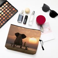 【CC】 Elephant on The Beach Makeup Toiletries Storage Ladies Make Up Neceser