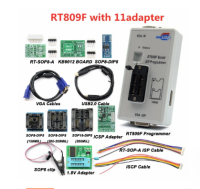 มาเธอร์บอร์ด RT809F เครื่อง USB BIOS โปรแกรมเมอร์อัจฉริยะจอ LCD ความเร็วสูงชุด11ชิ้น