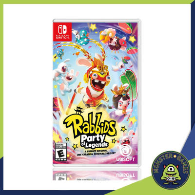 Rabbids Party of Legends Nintendo Switch Game แผ่นแท้มือ1!!!!! (Rabbid Party of Legend Switch)(Rabbid Party Switch)(Rabbids Party Switch)(Rabbit Party switch)