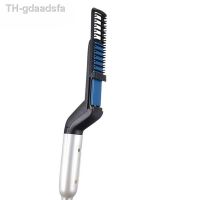 ❆✼ hair straightener brush Hair Curling Iron Styler Mens All In Hairdressing Comb Hot Sale