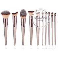 [1 เซ็ต 10ชิ้น] แปรงแต่งหน้า brush แปรงปัดแก้ม แปรงไฮไลท์ แปลงแต่งหน้า Make up brush fancy ขนนุ่มมาก? tj99