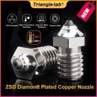 【LZ】 Trianglelab HT ZSD Diamond Copper Alloy Nozzle High Temperature and Wear Resistant Compatible models V6 TD6 dragon RAPIDO HOTEND