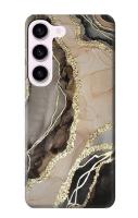 เคสมือถือ Samsung Galaxy S23 ลายพิมพ์ลายหินอ่อนสีทอง Marble Gold Graphic Printed Case For Samsung Galaxy S23