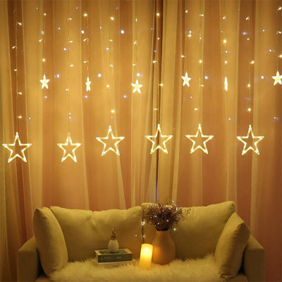LED Star Lights Night Light Atmosphere Led Curtain Lights Christmas Holiday Decoration Creativity Flashing Lights String Hotsell