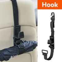 1 Piece Universal Car Seat Back Hook Adjustable Auto Fastener Clip Grocery Bag Hanger Holder Car Headrest Hanger Car Interior  Gauges