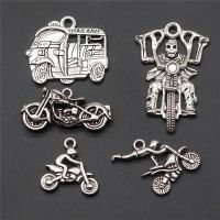 CHARMS CHARMS จี้เครื่องประดับรูปรถจักรยานยนต์ อุปกรณ์งานฝีมือ diy