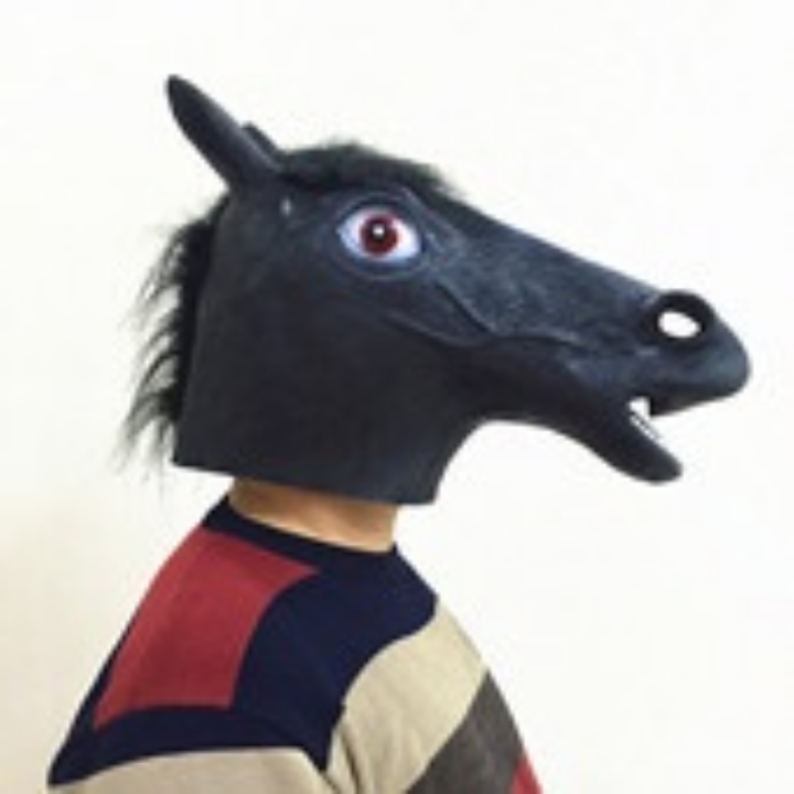ewyn-หน้ากากหัวม้า-หน้ากากม้า-หน้ากากสัตว์-วันฮาโลวีนแต่งตัว-อุปกรณ์ประกอบฉากปาร์ตี้